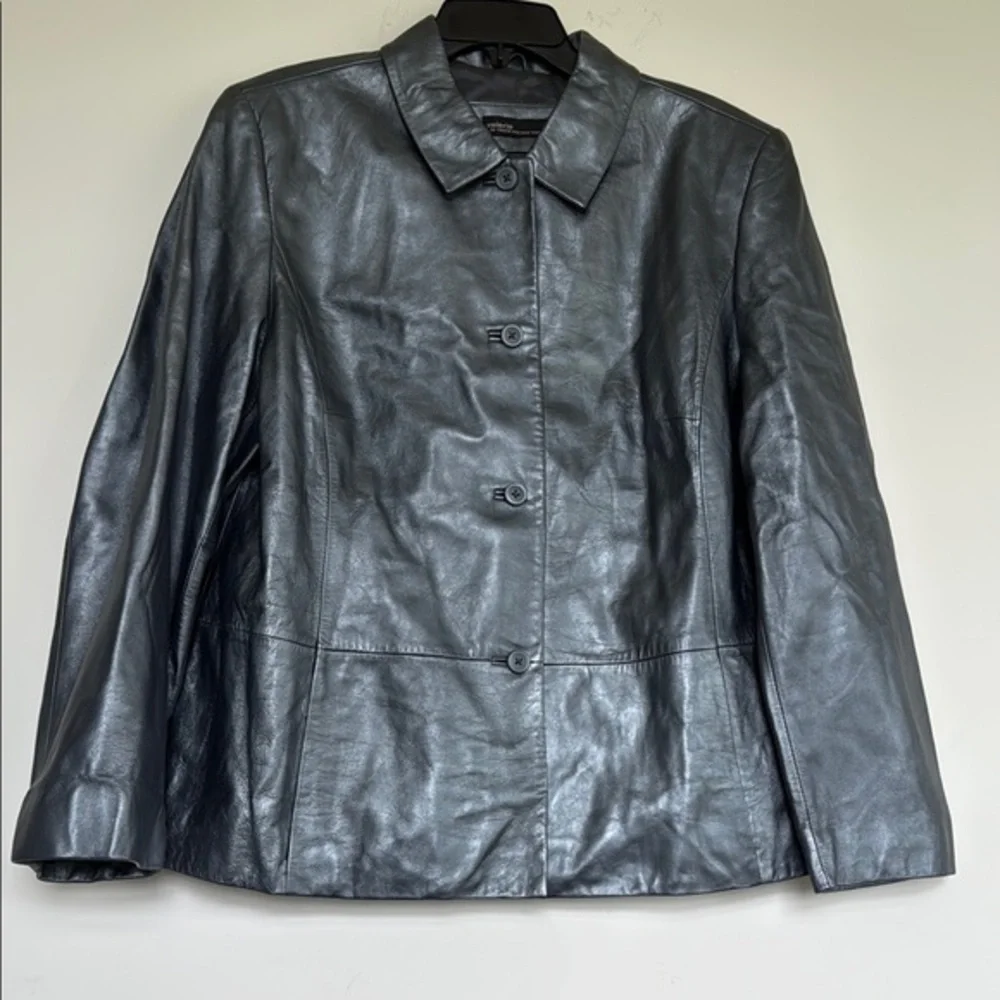 Women's Black Leather Jacket